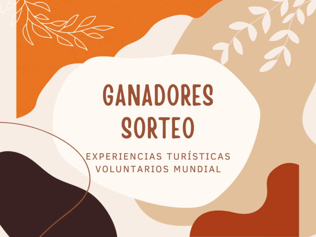 Voluntarios ganadores del sorteo de tres experiencias turiísticas de Aragón